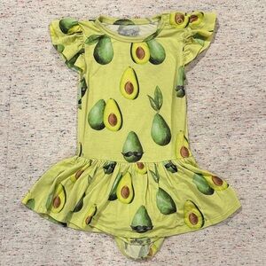 Posh Peanut Green Avocado Baby Outfit